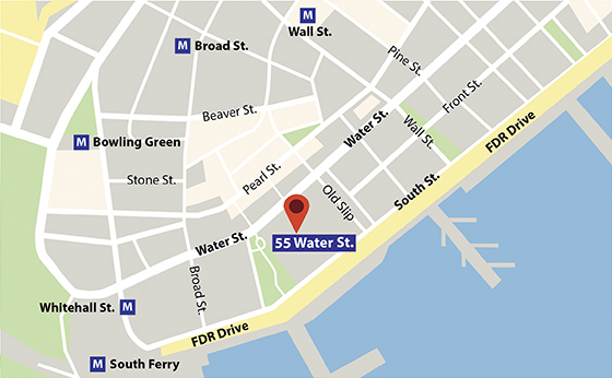 55 Water Street Map